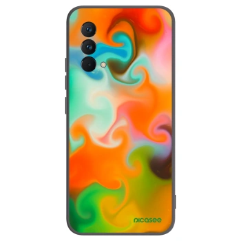 Picasee Realme GT Master Edition 5G Hülle - Schwarzes Silikon - Juice