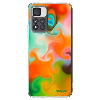 Picasee Xiaomi Redmi Note 11 Pro+ 5G Hülle - Transparentes Silikon - Juice