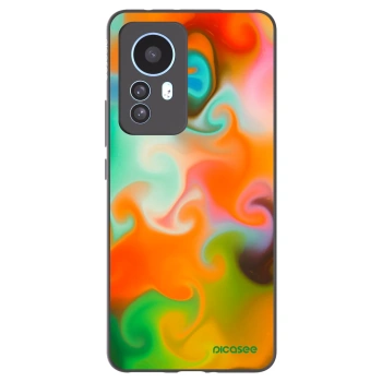 Picasee Xiaomi 12T Hülle - Schwarzes Silikon - Juice