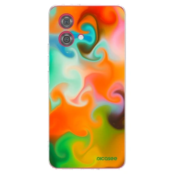 Picasee Motorola Moto G84 5G Hülle - Transparentes Silikon - Juice