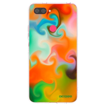 Picasee Xiaomi Mi 8 Lite Hülle - Transparentes Silikon - Juice