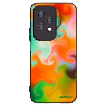Picasee Honor 200 Lite Hülle - Schwarzes Silikon - Juice