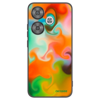 Picasee Xiaomi Poco F6 Hülle - Schwarzes Silikon - Juice