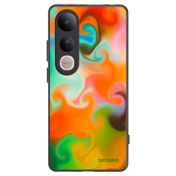 Picasee Vivo V50 Lite 5G Hülle - Schwarzes Silikon - Juice