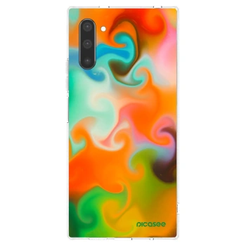Picasee Samsung Galaxy Note 10 N970F Hülle - Transparentes Silikon - Juice