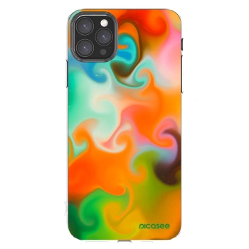 Picasee Apple iPhone 11 Pro Max Hülle - Transparentes Silikon - Juice