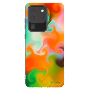 Picasee Samsung Galaxy S20 Ultra 5G G988F Hülle - Transparentes Silikon - Juice