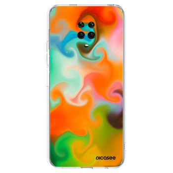Picasee Xiaomi Redmi Note 9S Hülle - Transparentes Silikon - Juice