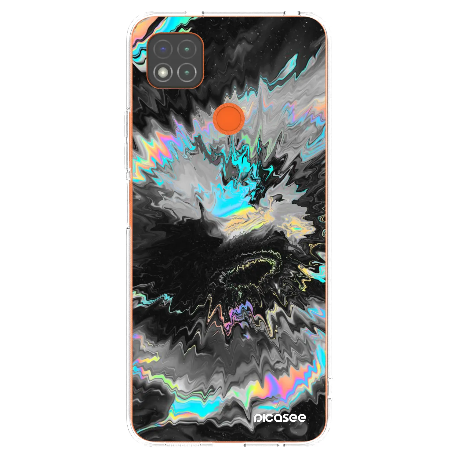 Picasee Xiaomi Redmi 9C Hülle - Transparentes Silikon - Magnetic