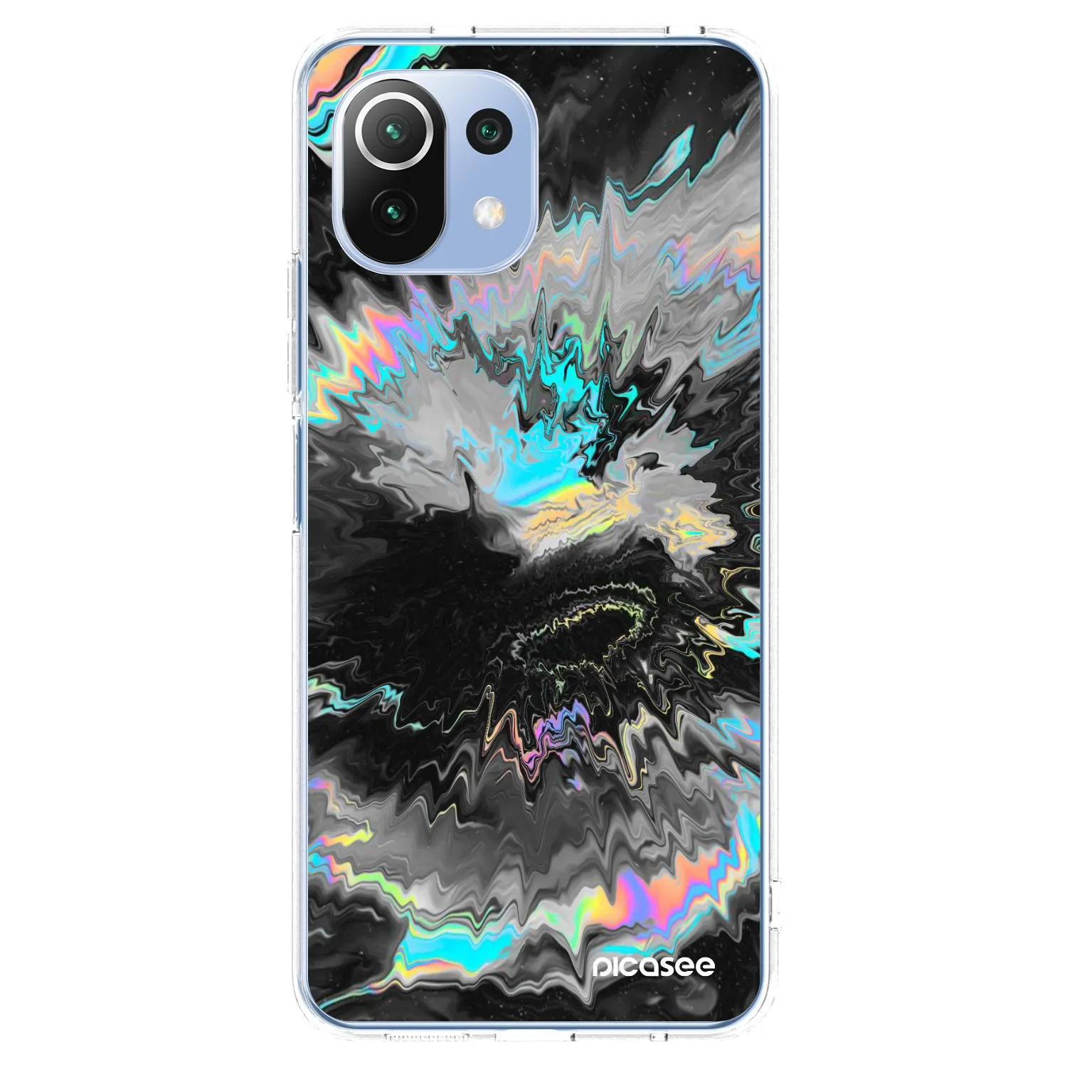 Picasee Xiaomi Mi 11 Lite Hülle - Transparentes Silikon - Magnetic