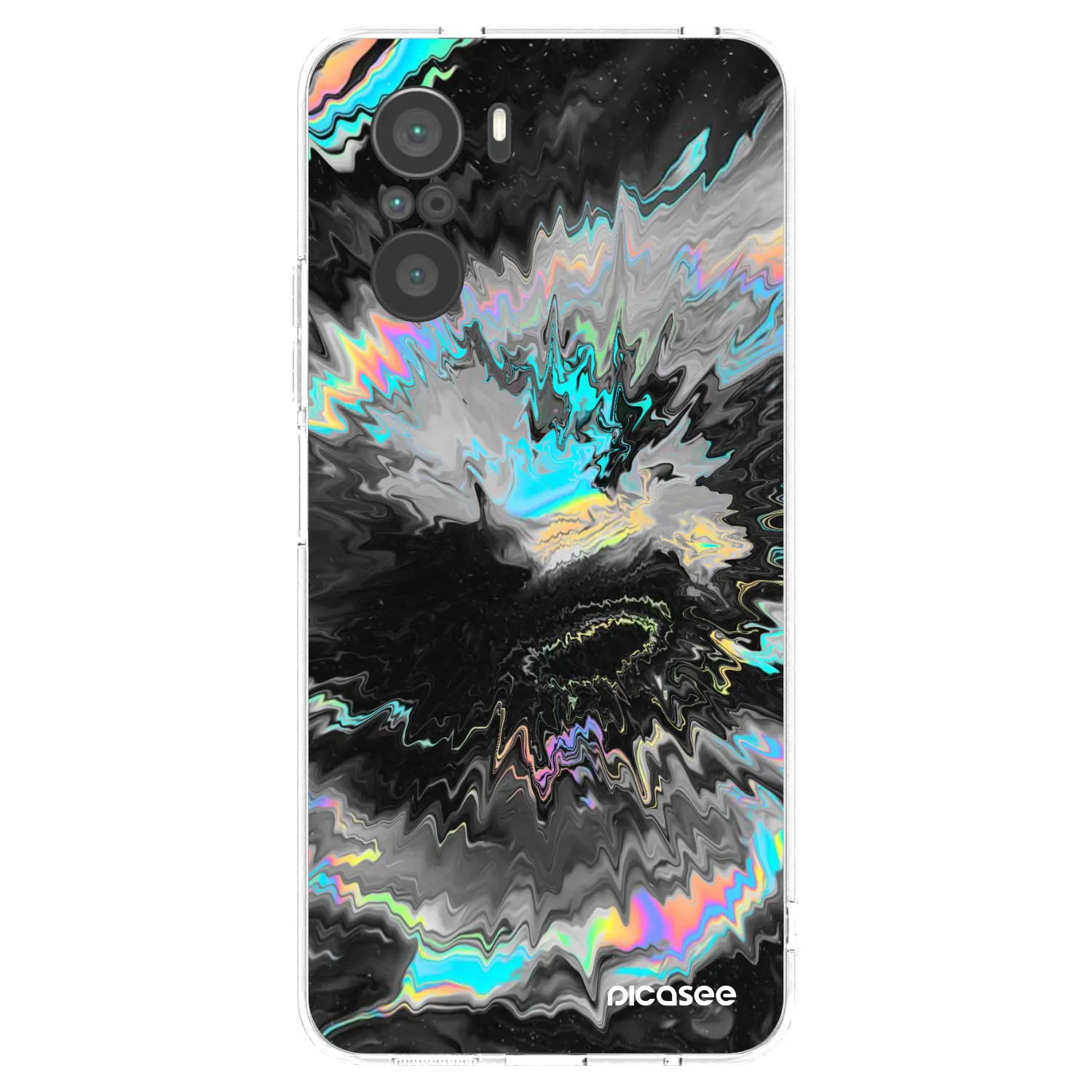 Picasee Xiaomi Poco F3 Hülle - Transparentes Silikon - Magnetic