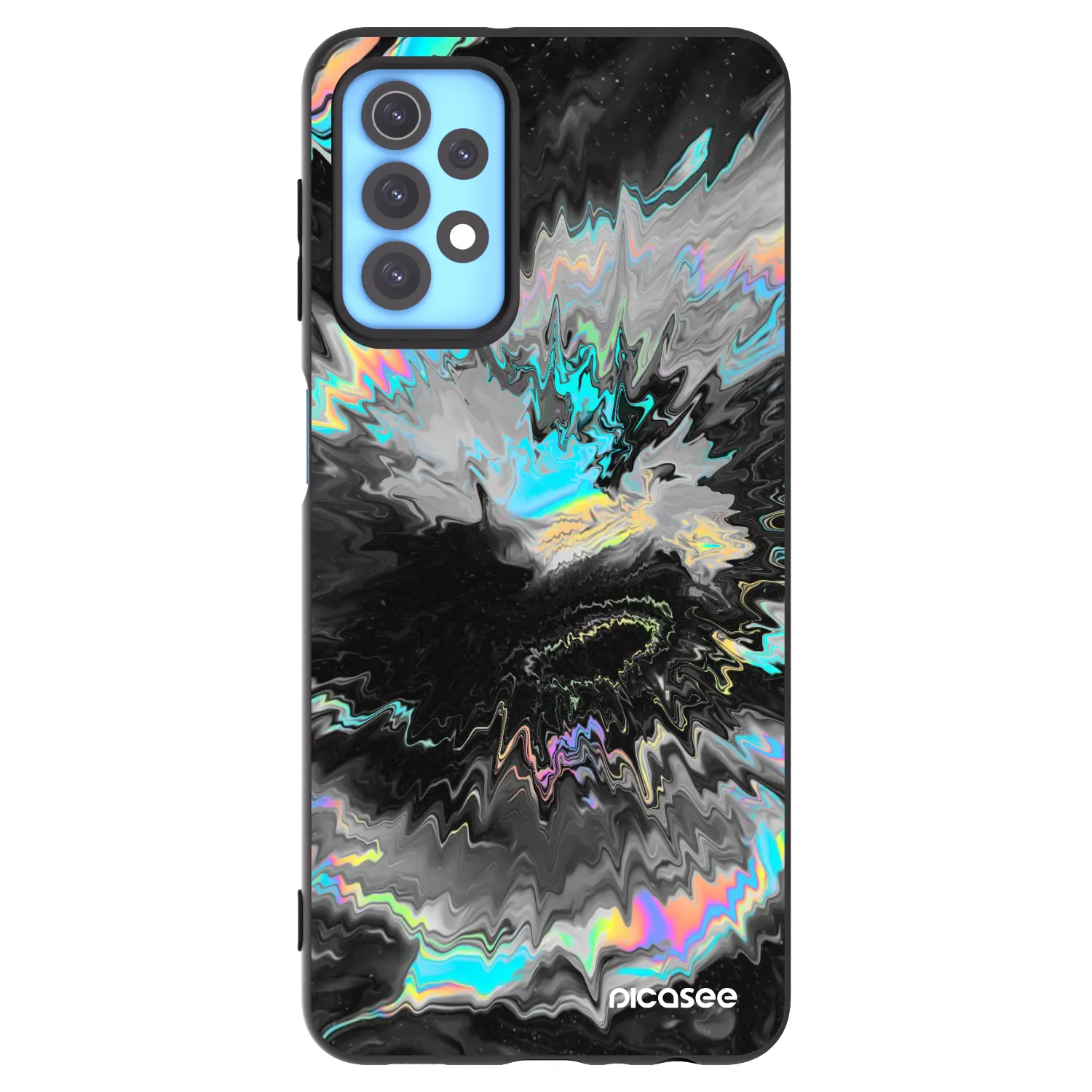 Picasee Samsung Galaxy A32 4G SM-A325F Hülle - Schwarzes Silikon - Magnetic