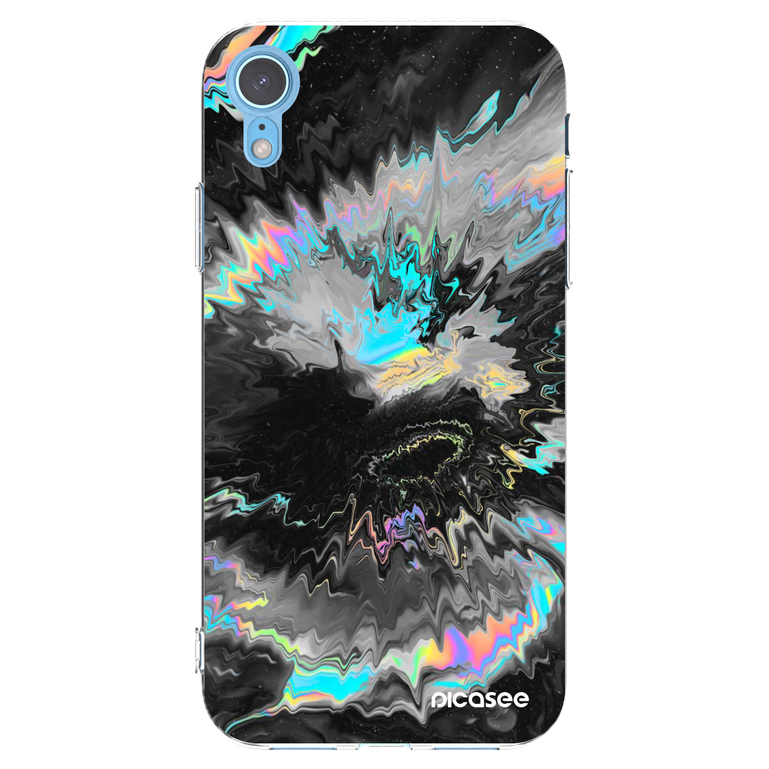 Picasee Apple iPhone XR Hülle - Transparentes Silikon - Magnetic