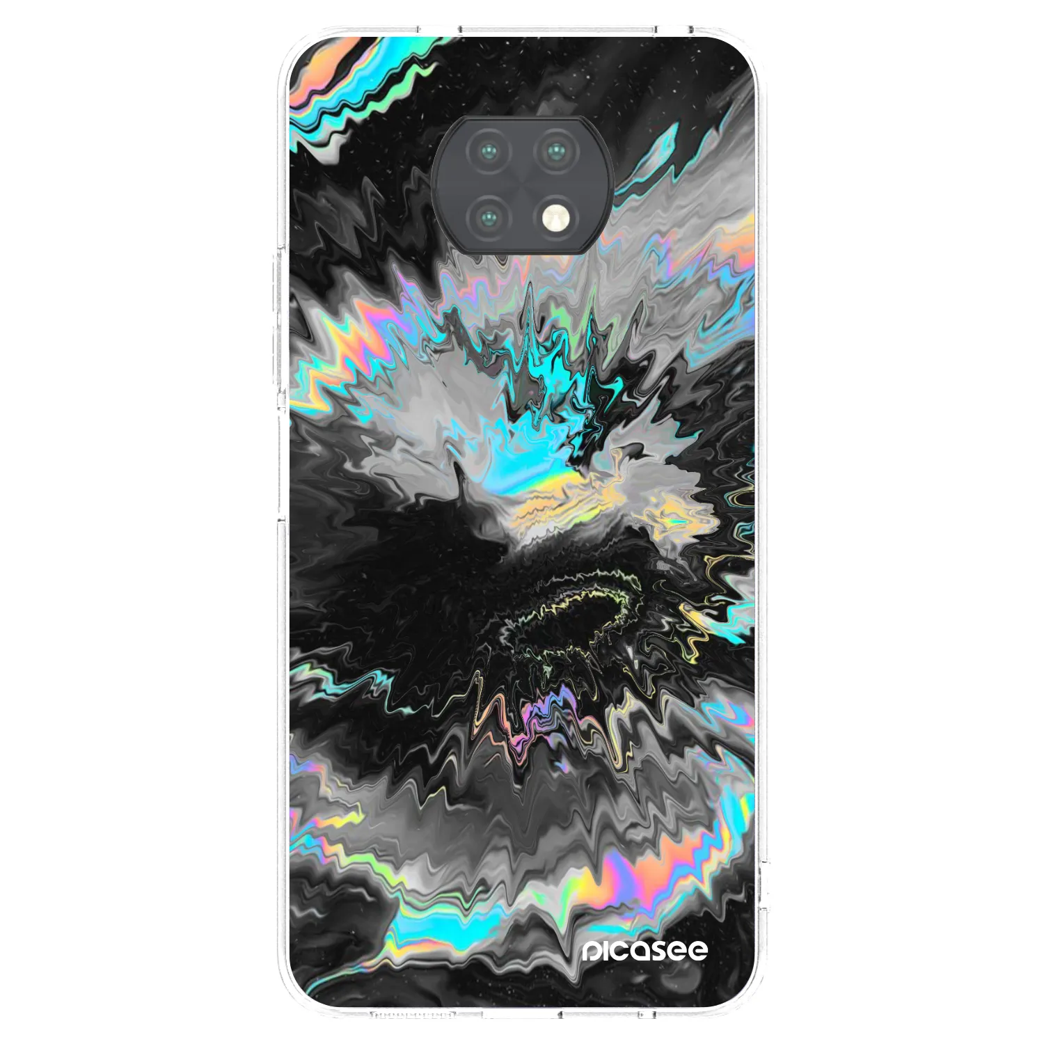 Picasee Xiaomi Redmi Note 9T Hülle - Transparentes Silikon - Magnetic