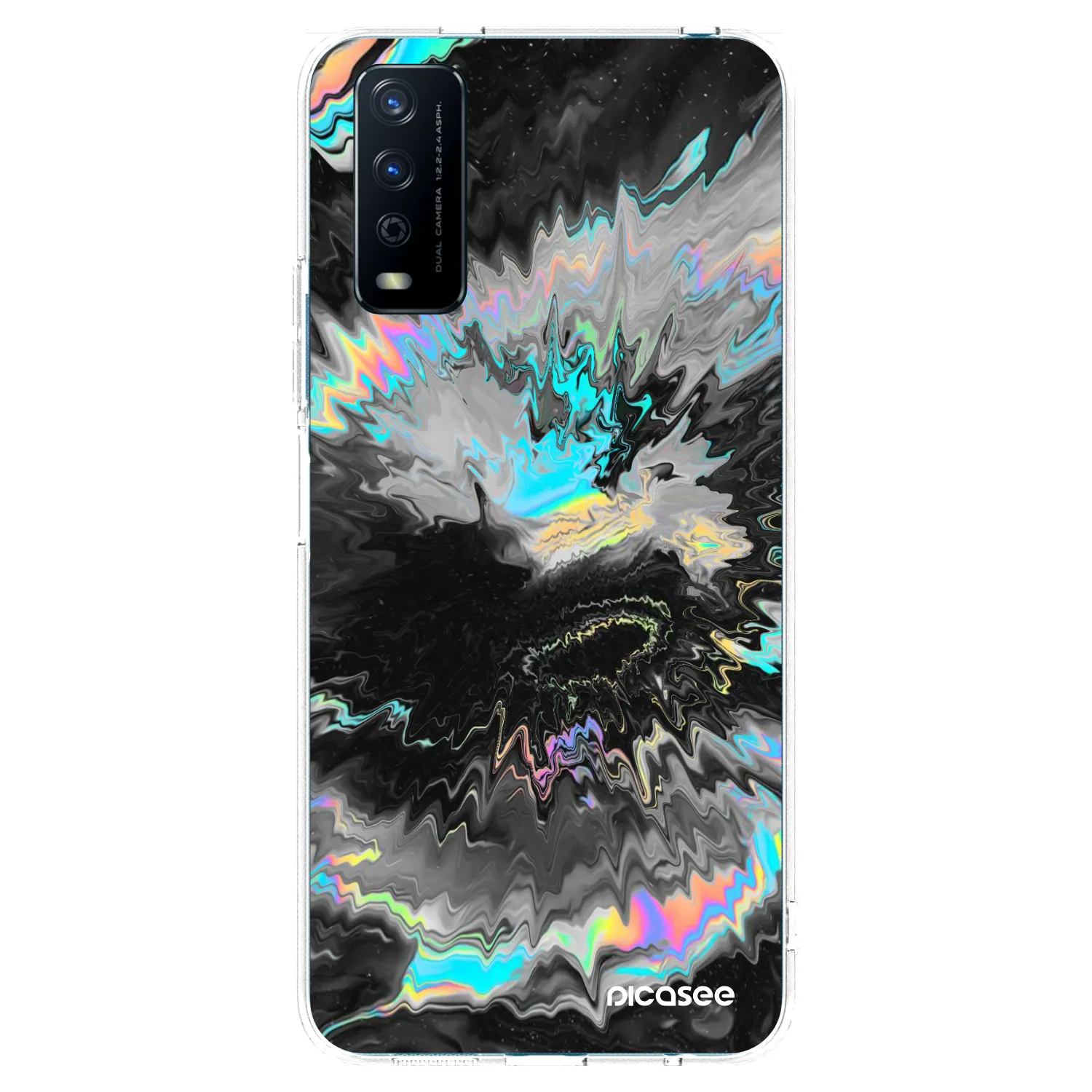 Picasee Vivo Y11s Hülle - Transparentes Silikon - Magnetic