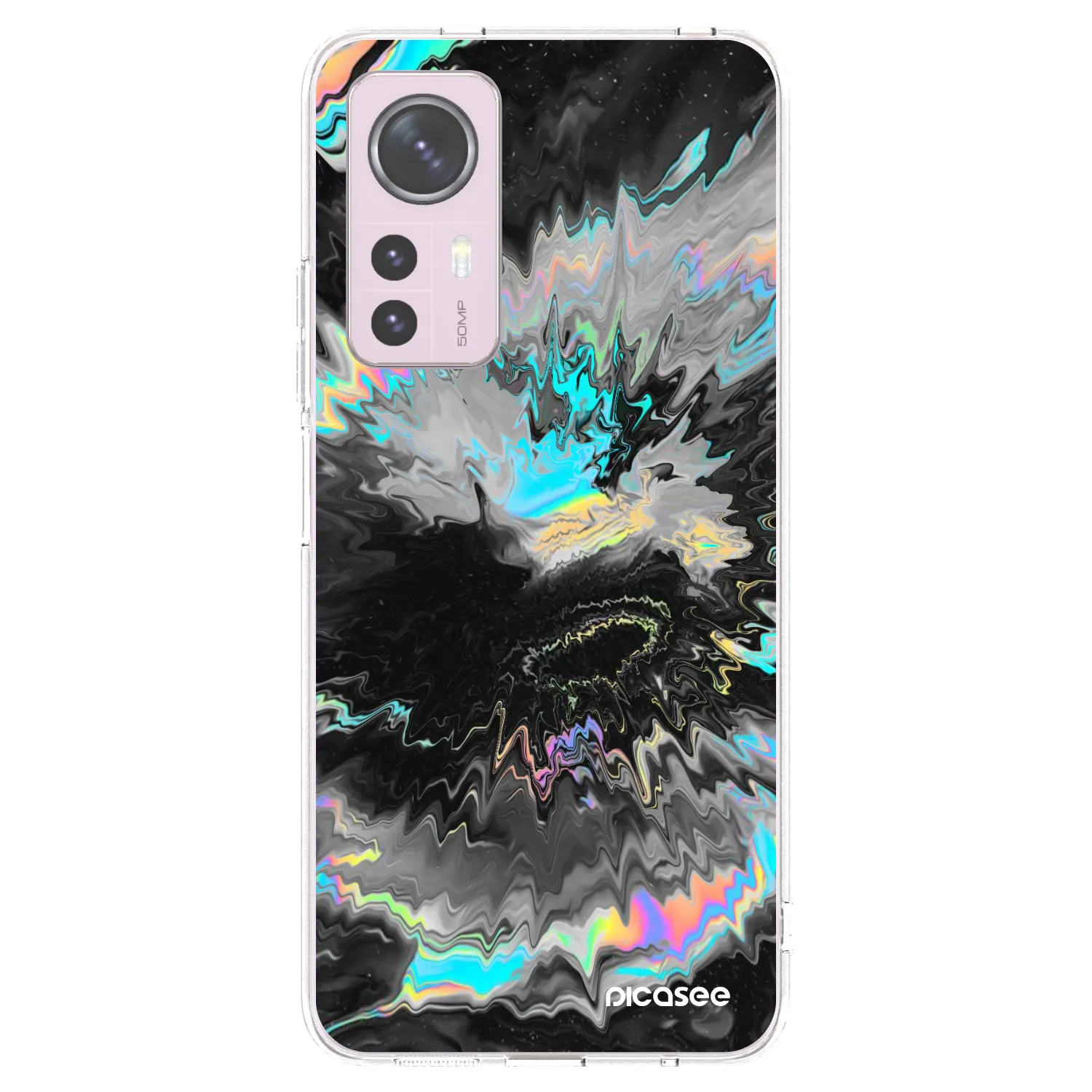 Picasee Xiaomi 12 Hülle - Transparentes Silikon - Magnetic