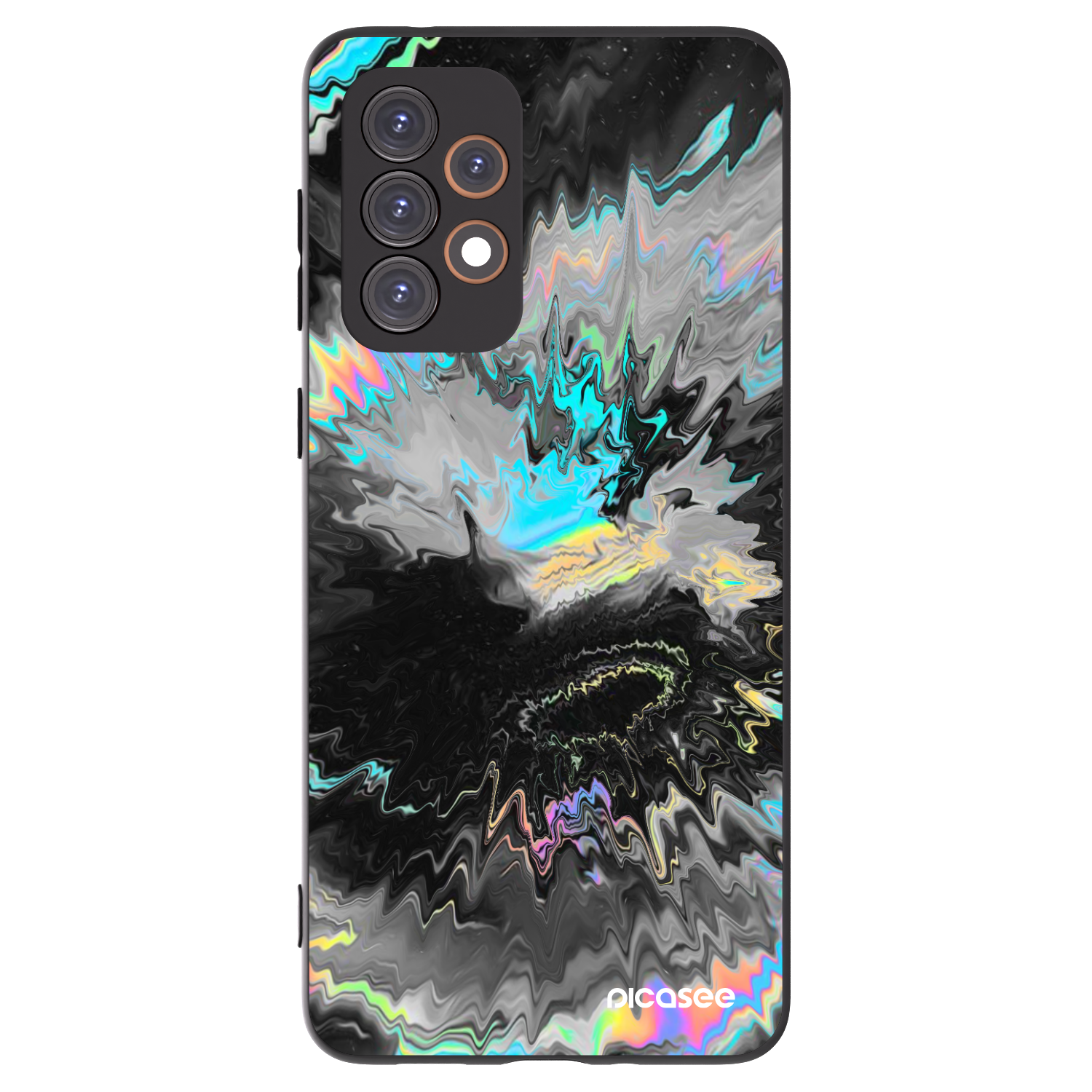 Picasee Samsung Galaxy A33 5G A336 Hülle - Schwarzes Silikon - Magnetic
