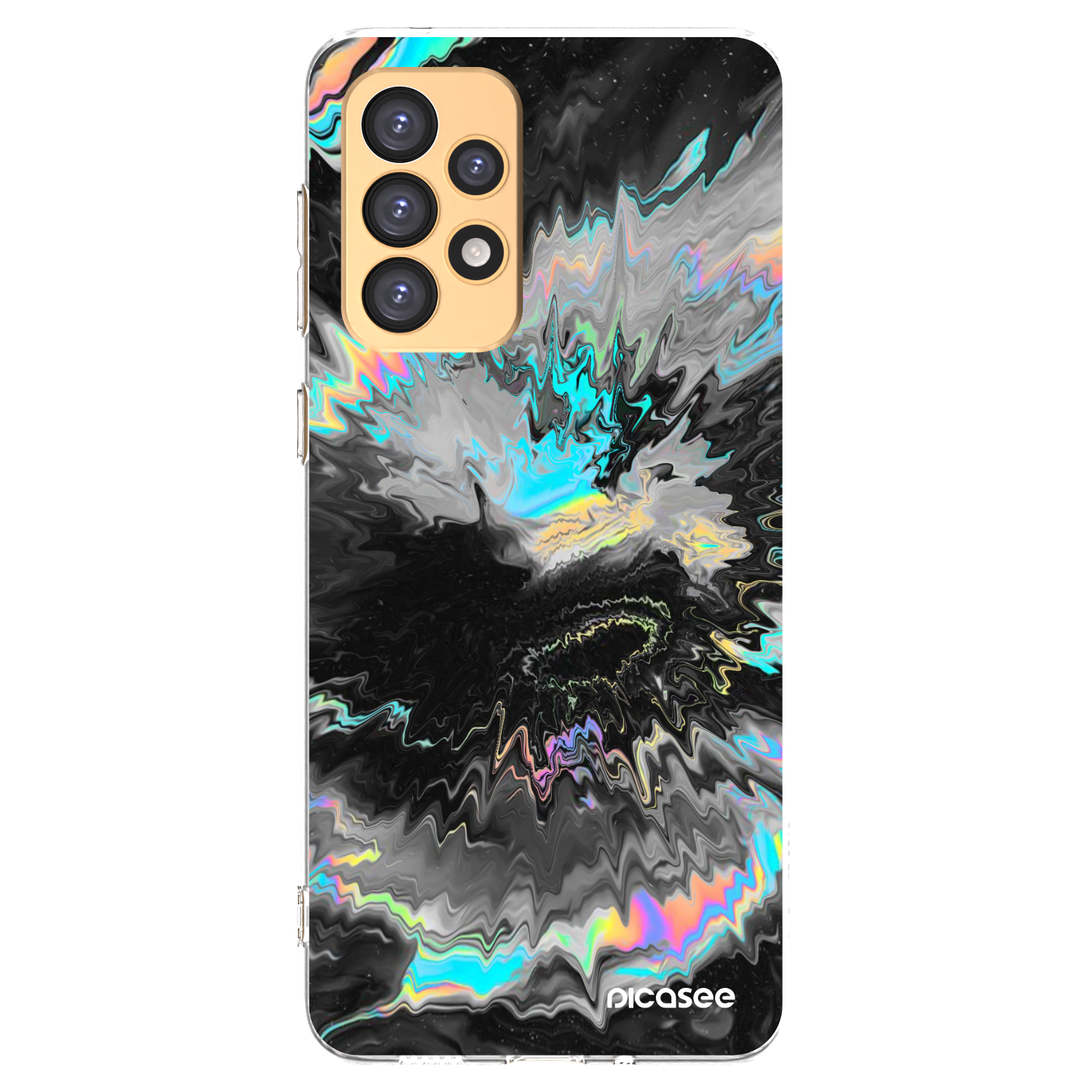 Picasee Samsung Galaxy A33 5G A336 Hülle - Transparentes Silikon - Magnetic
