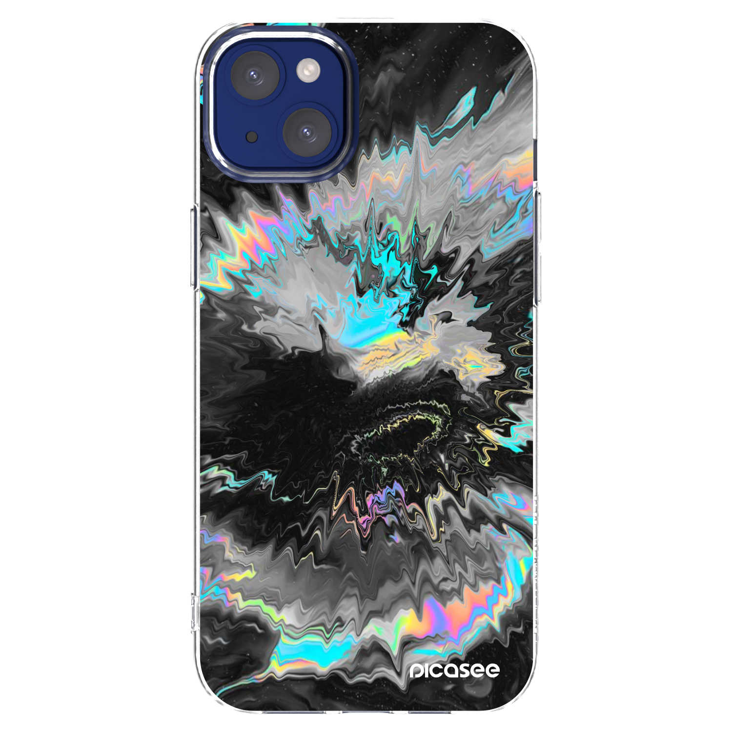 Picasee Apple iPhone 14 Plus Hülle - Transparentes Silikon - Magnetic