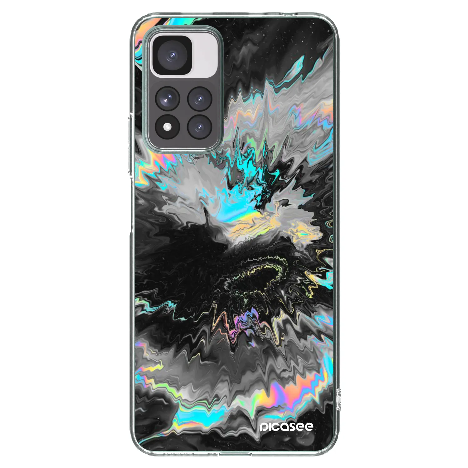 Picasee Xiaomi Redmi Note 11 Pro+ 5G Hülle - Transparentes Silikon - Magnetic