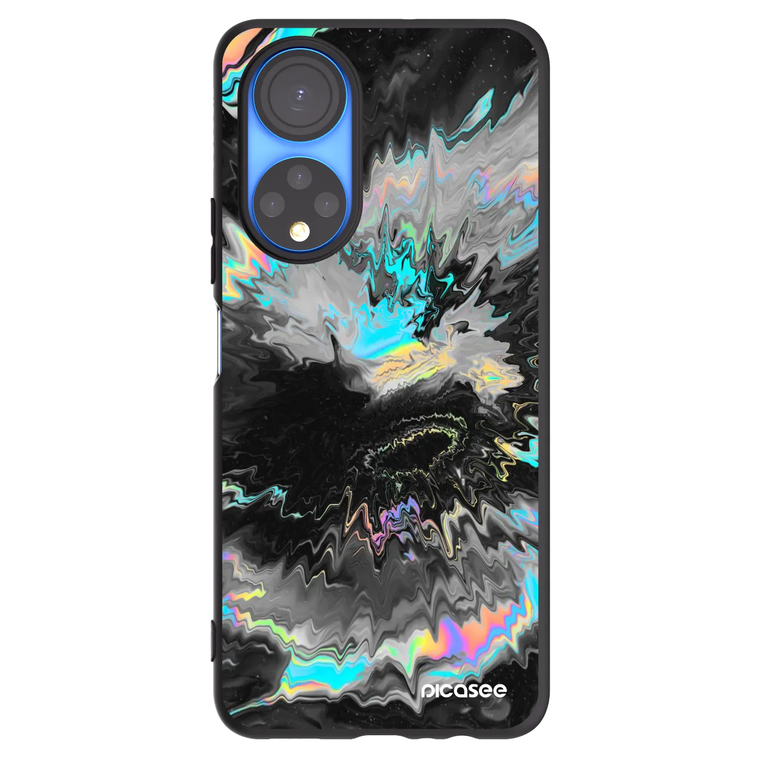 Picasee Honor X7 Hülle - Schwarzes Silikon - Magnetic