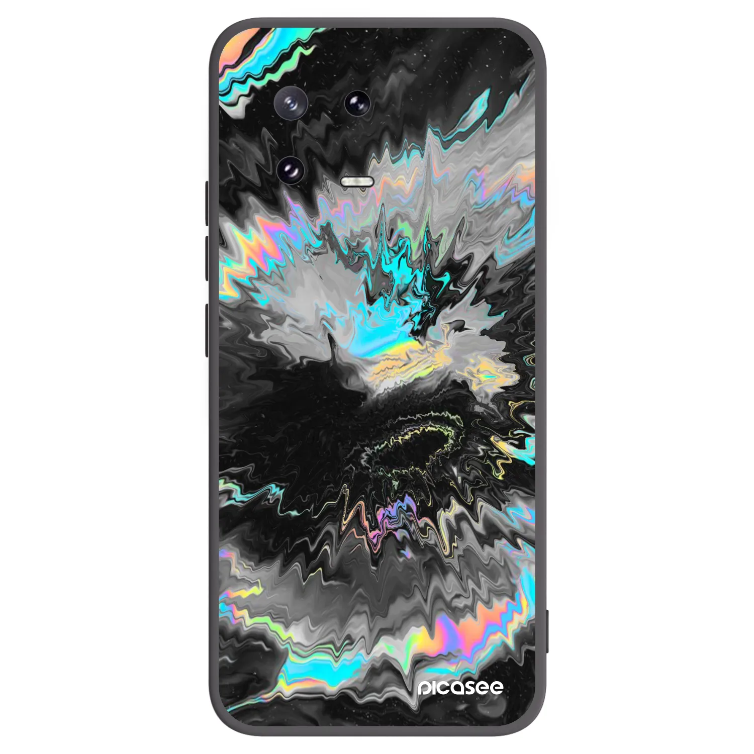 Picasee Xiaomi 13 Pro Hülle - Schwarzes Silikon - Magnetic