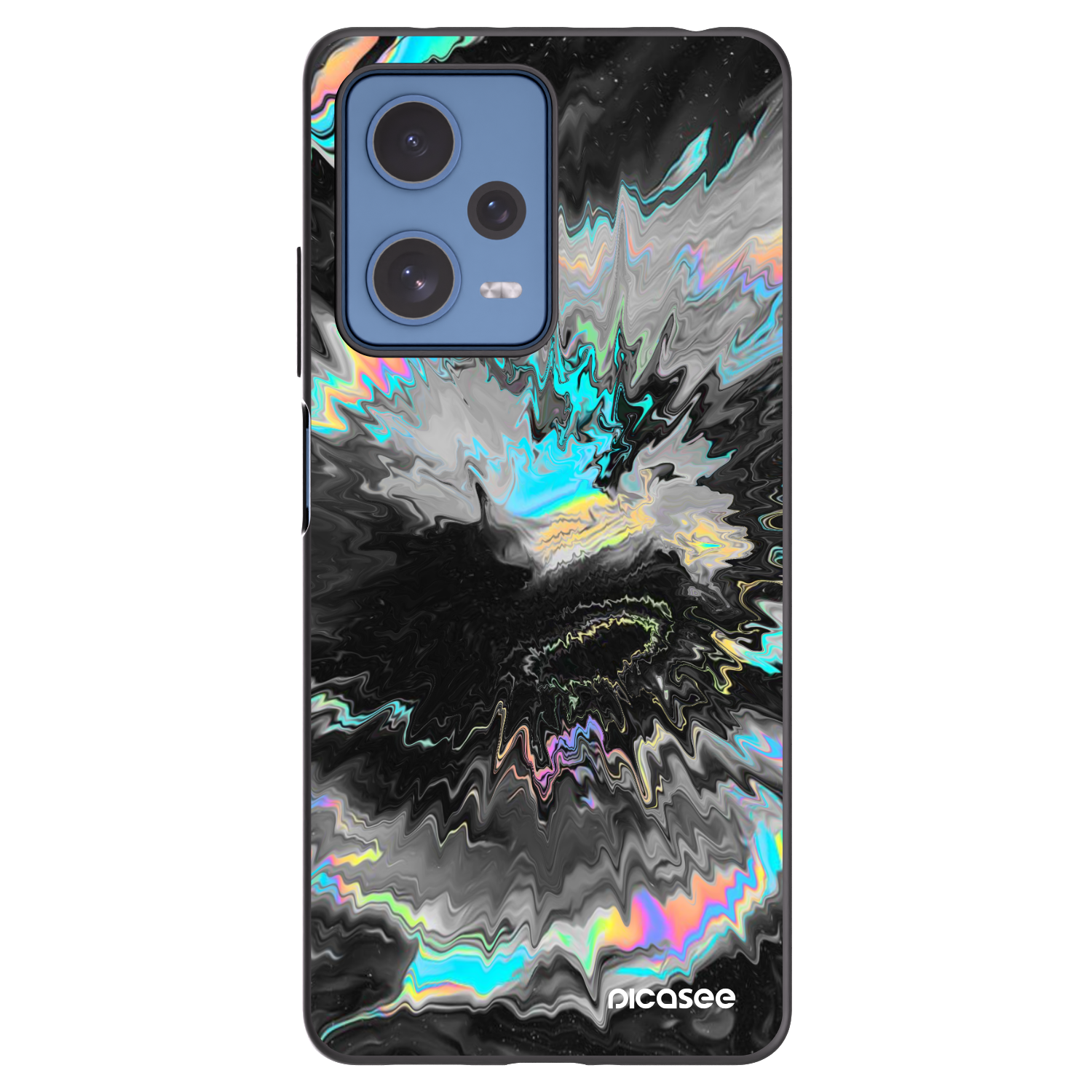 Picasee Xiaomi Redmi Note 12 Pro 5G Hülle - Schwarzes Silikon - Magnetic