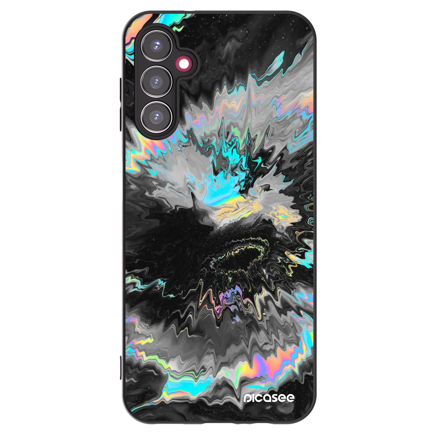 Picasee Samsung Galaxy A14 5G A146P Hülle - Schwarzes Silikon - Magnetic