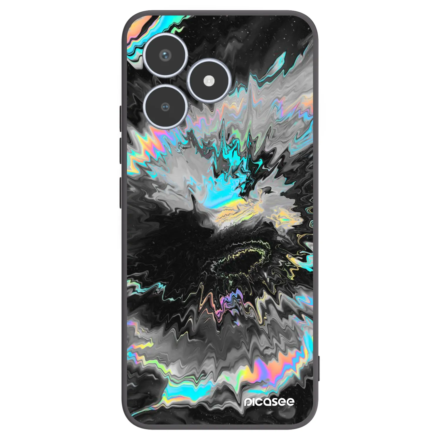 Picasee Realme C53 Hülle - Schwarzes Silikon - Magnetic