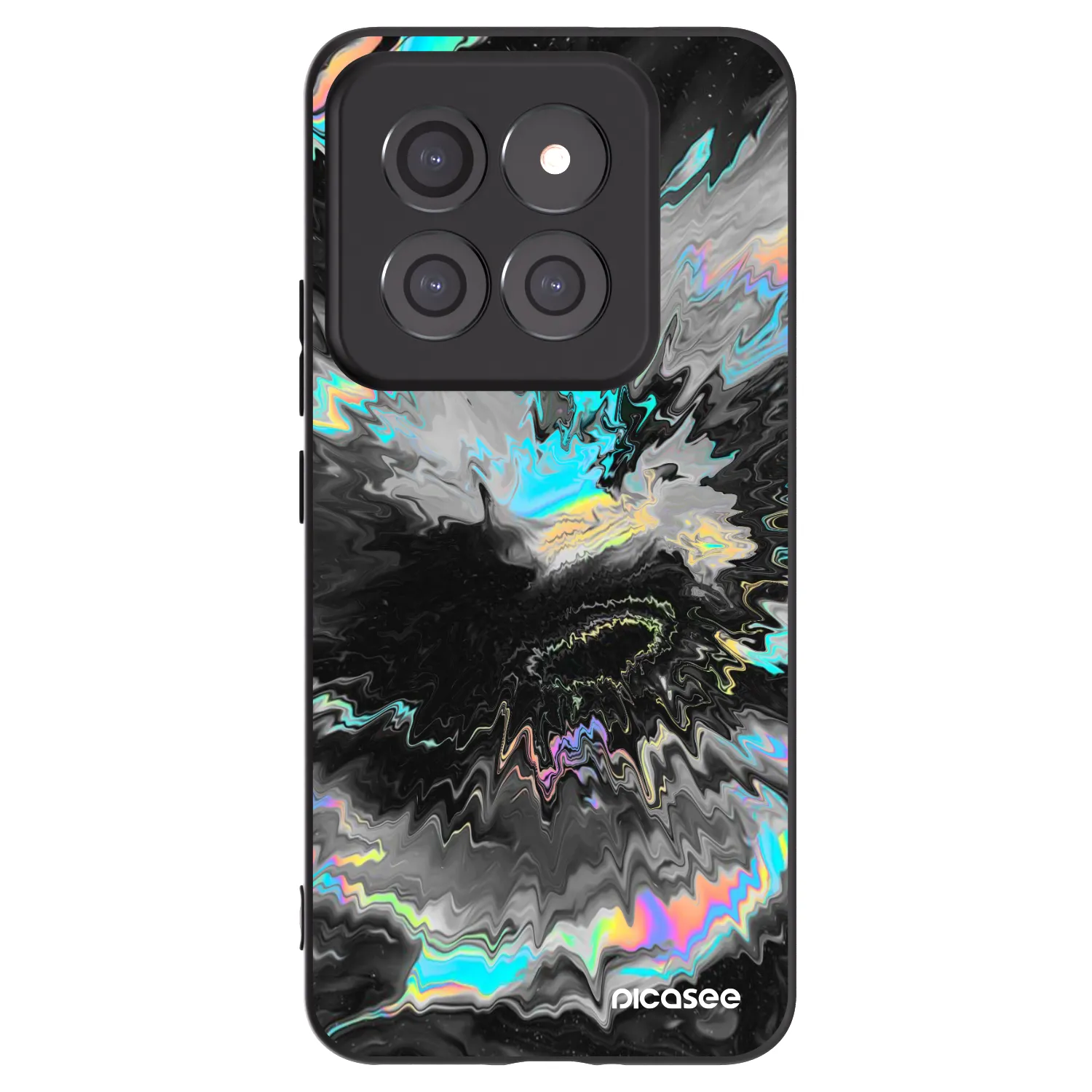 Picasee Xiaomi 14 Pro Hülle - Schwarzes Silikon - Magnetic