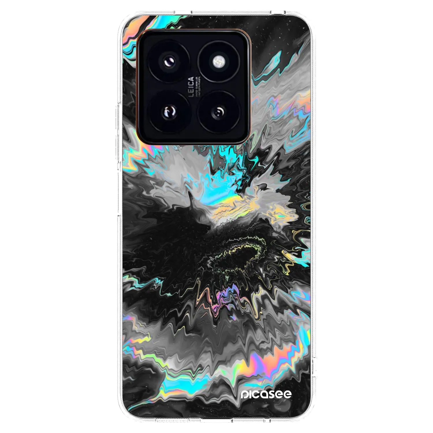 Picasee Xiaomi 14 Pro Hülle - Transparentes Silikon - Magnetic