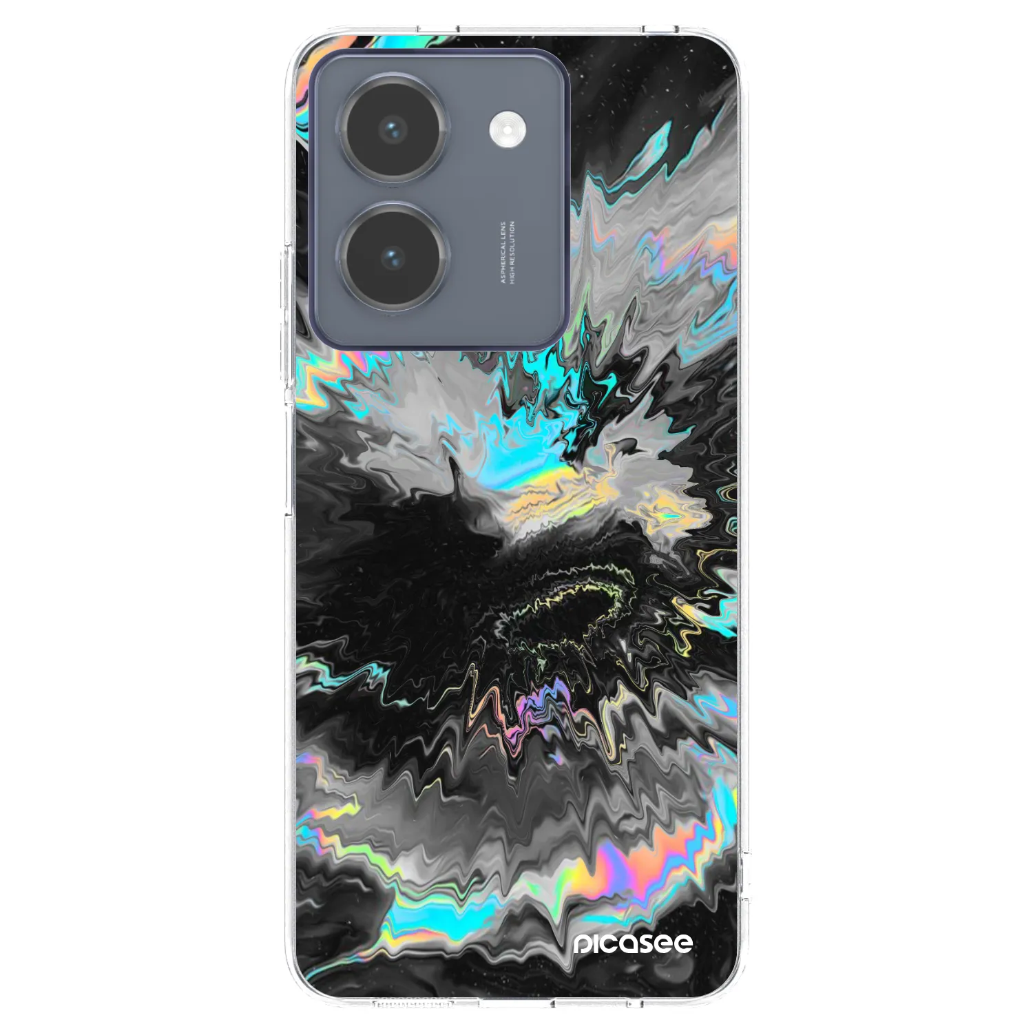 Picasee Vivo Y36 4G Hülle - Transparentes Silikon - Magnetic