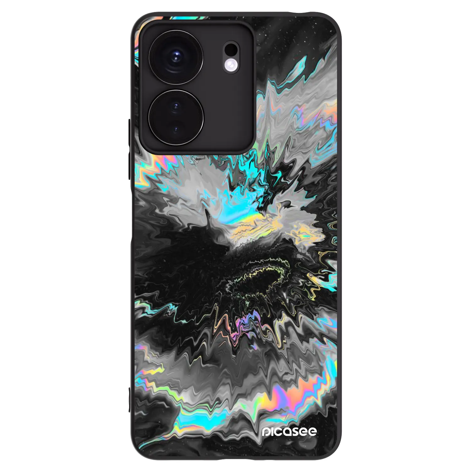 Picasee Xiaomi Redmi 13C 4G Hülle - Schwarzes Silikon - Magnetic