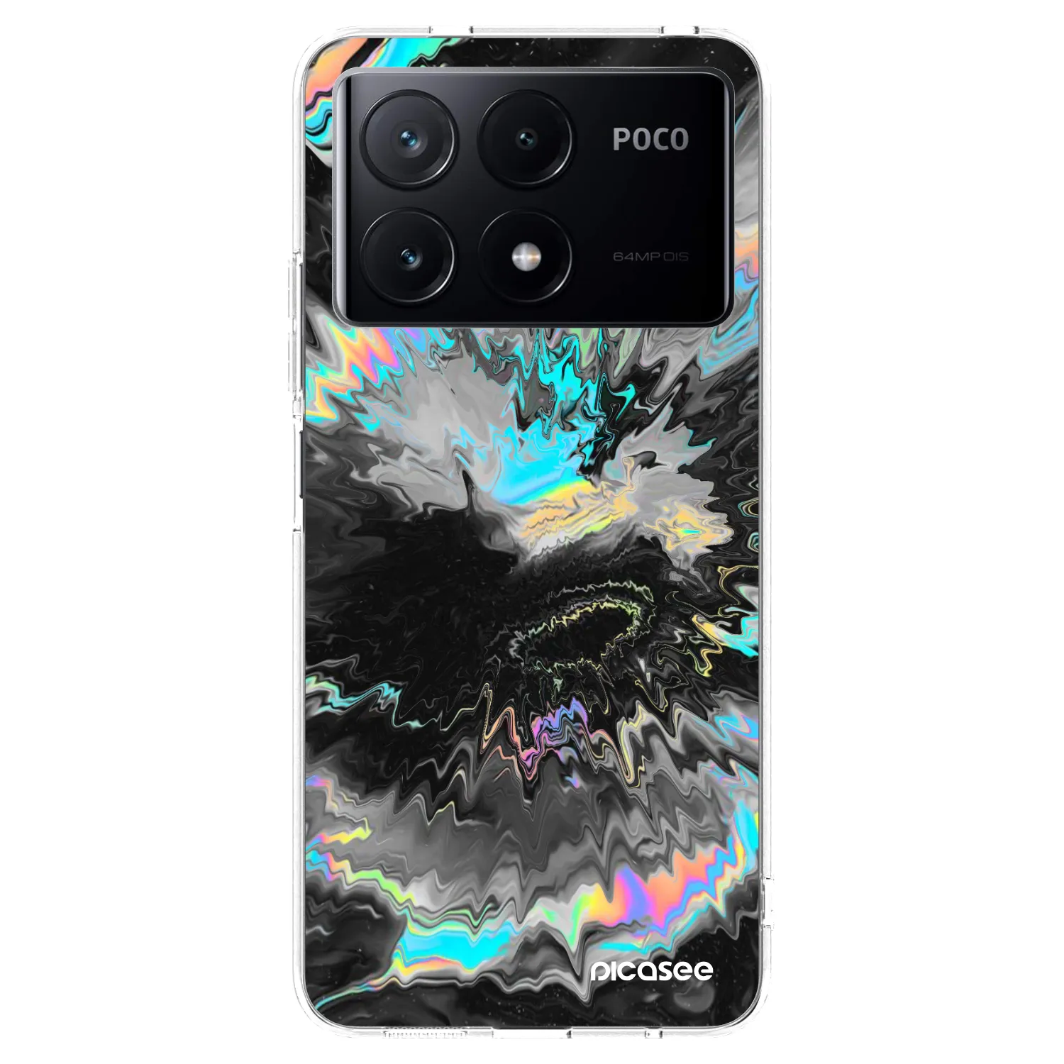Picasee Xiaomi Poco X6 Pro Hülle - Transparentes Silikon - Magnetic