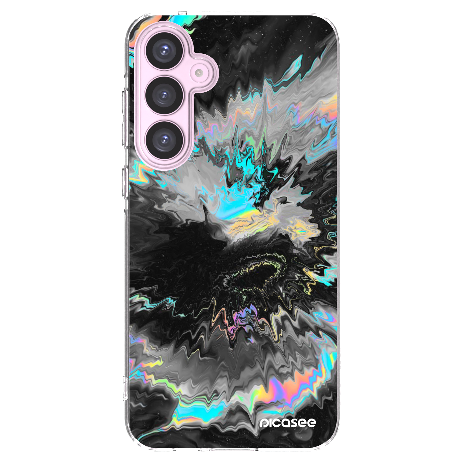 Picasee Samsung Galaxy A55 5G A556B Hülle - Transparentes Silikon - Magnetic