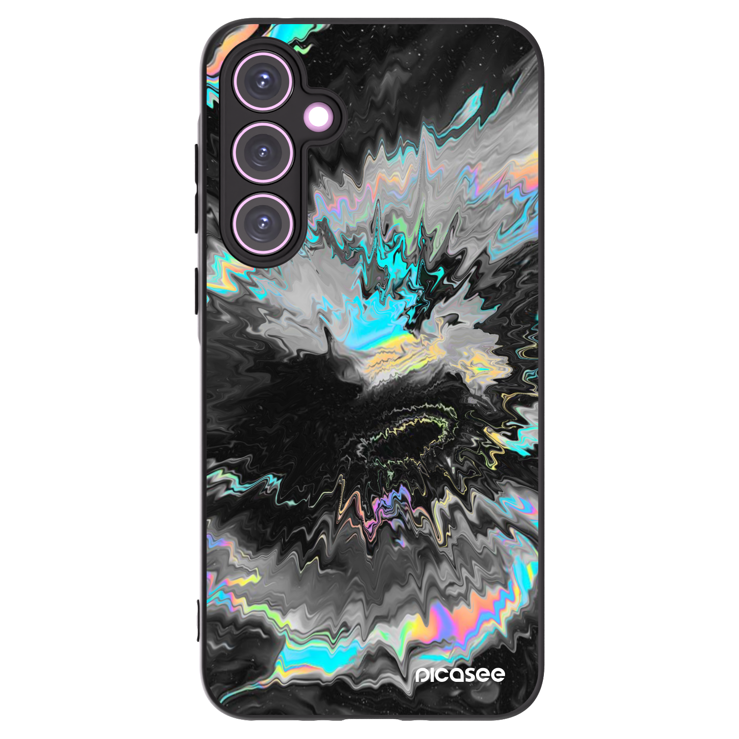Picasee Samsung Galaxy A35 5G A356B Hülle - Schwarzes Silikon - Magnetic