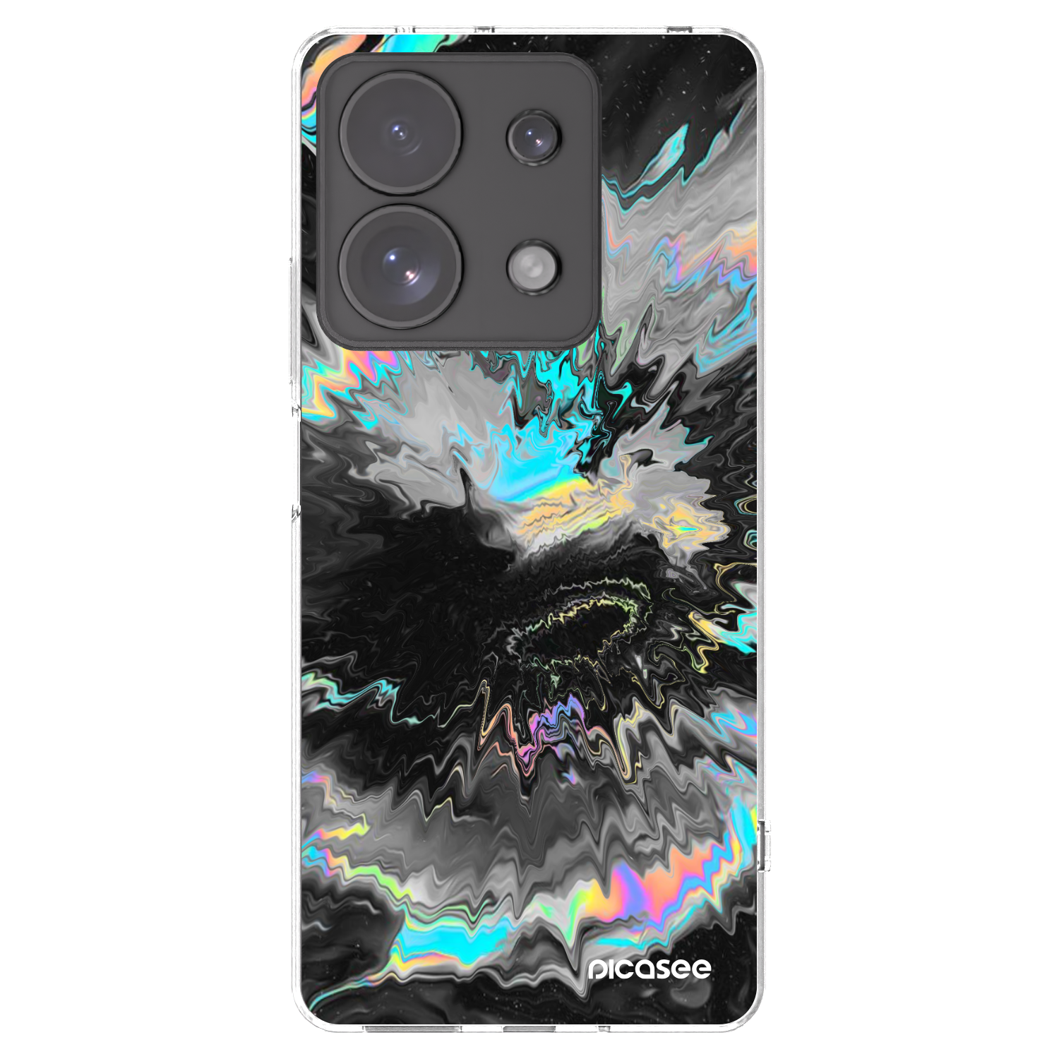 Picasee Xiaomi Redmi Note 13 Pro 4G Hülle - Transparentes Silikon - Magnetic