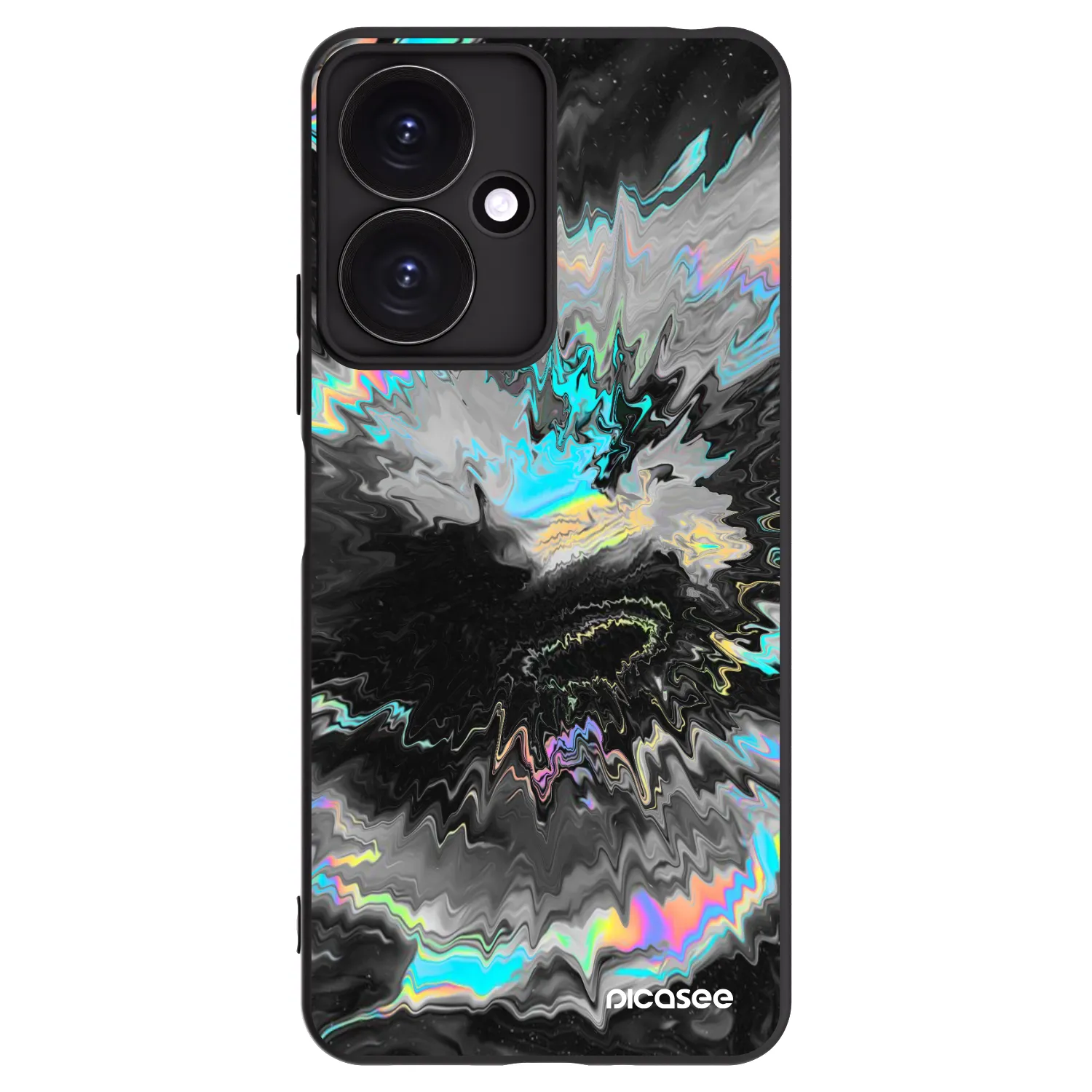 Picasee Xiaomi Redmi 13C 5G Hülle - Schwarzes Silikon - Magnetic