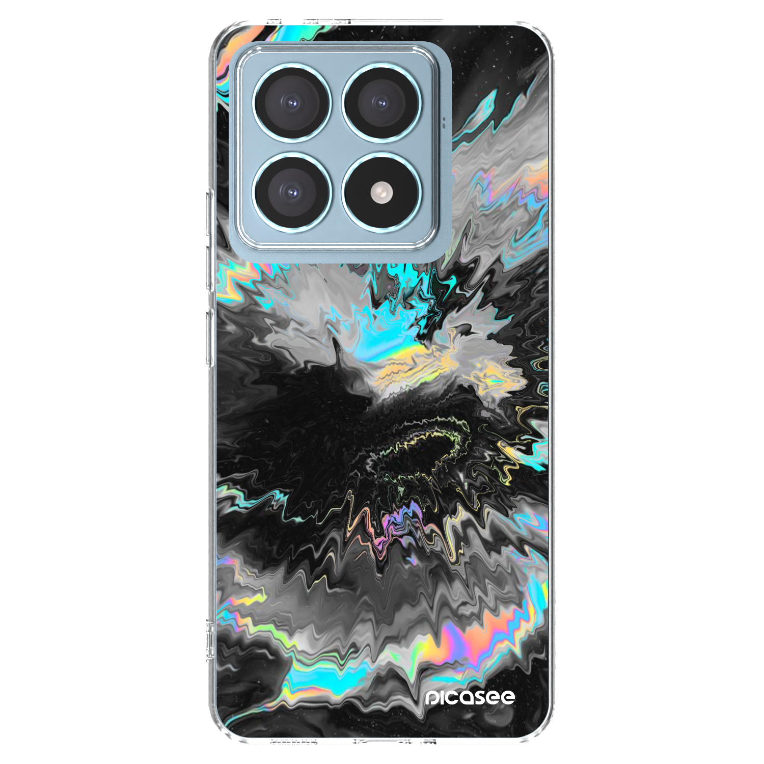 Picasee Xiaomi 14T Pro Hülle - Transparentes Silikon - Magnetic