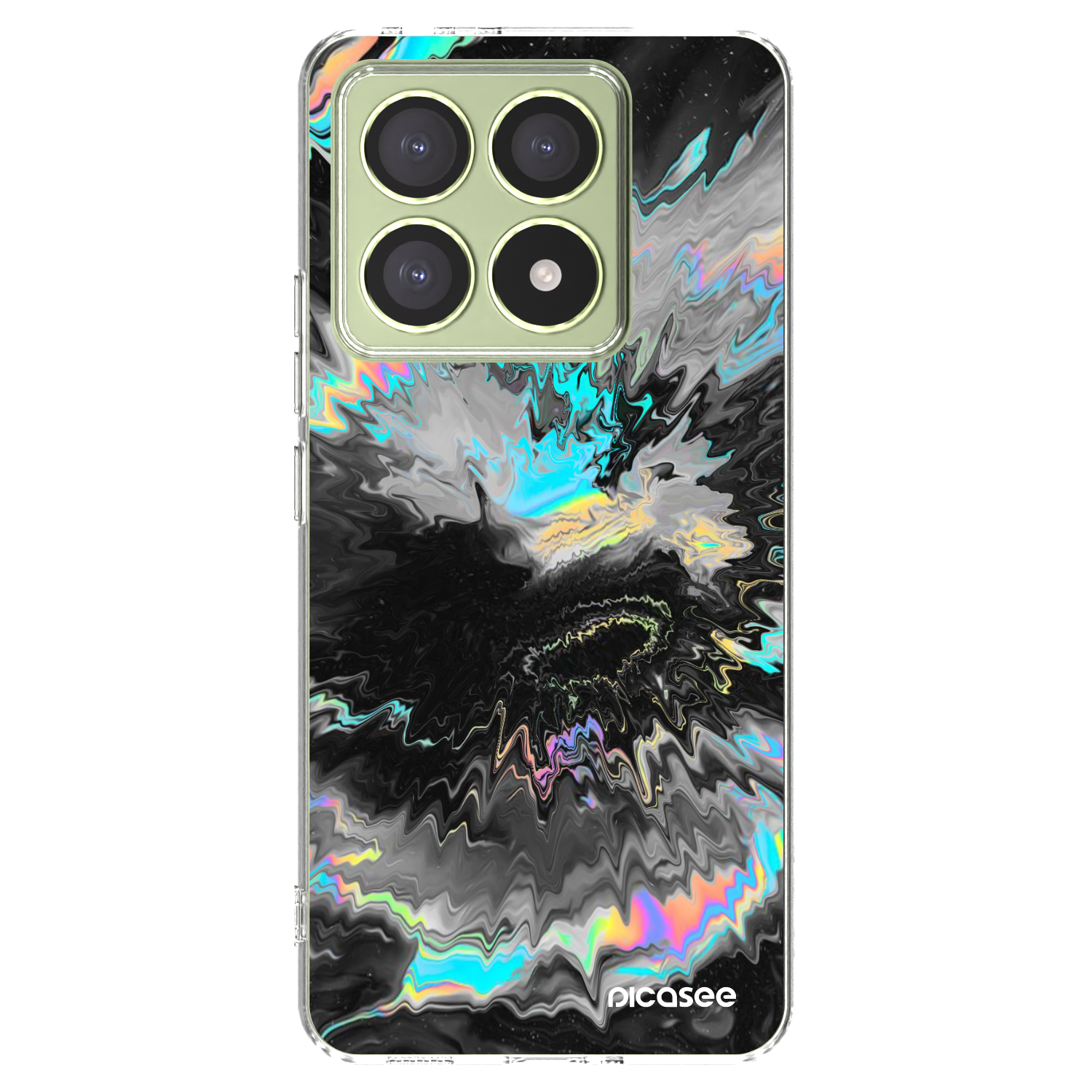 Picasee Xiaomi 14T Hülle - Transparentes Silikon - Magnetic