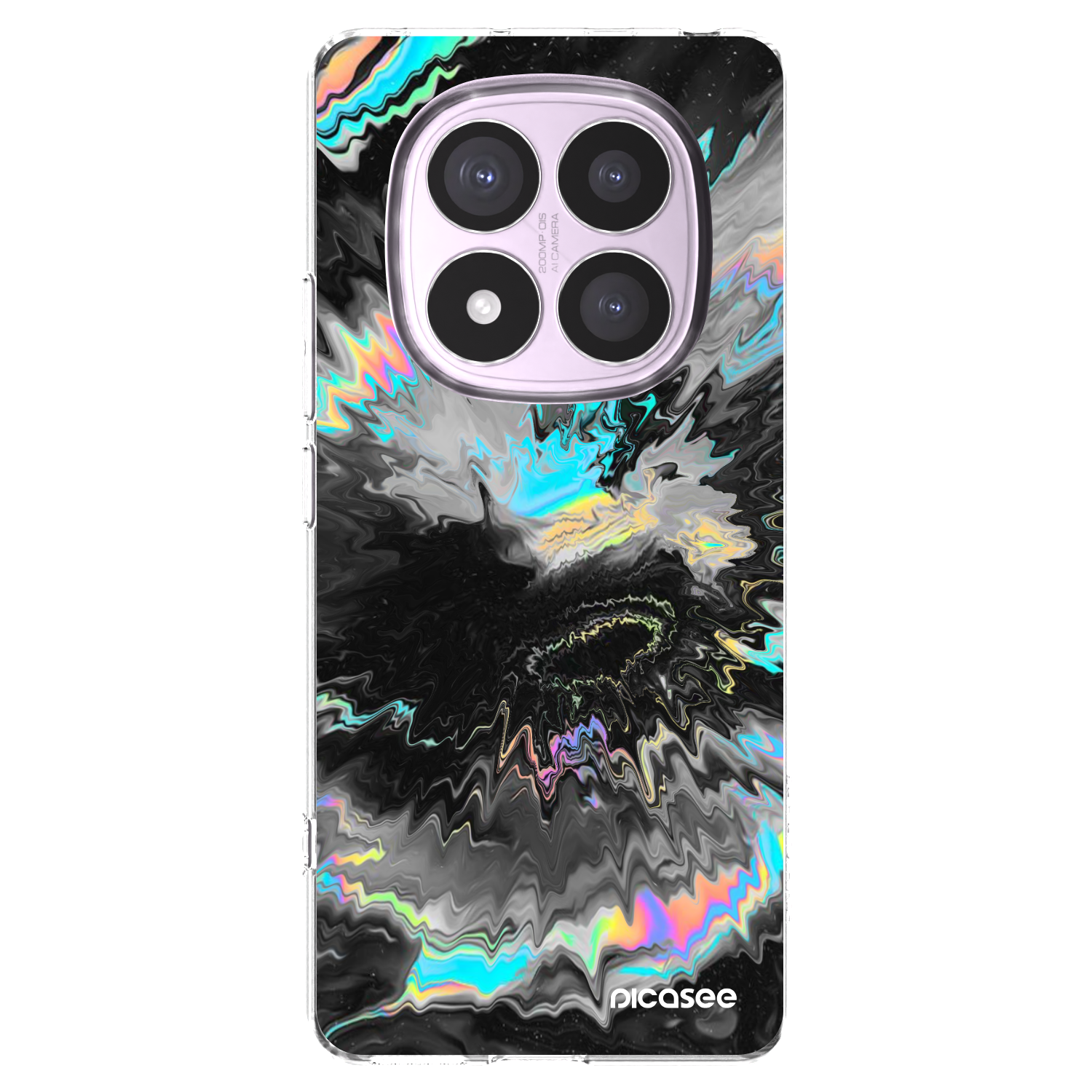 Picasee Xiaomi Redmi Note 14 Pro 5G Hülle - Transparentes Silikon - Magnetic