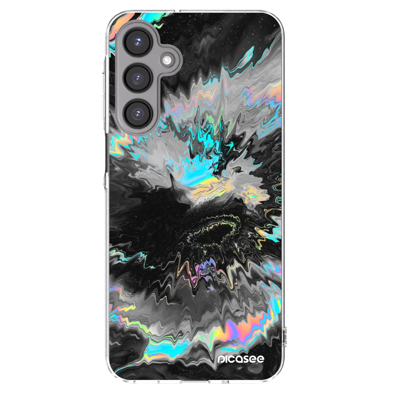 Picasee Samsung Galaxy A16 5G Hülle - Transparentes Silikon - Magnetic