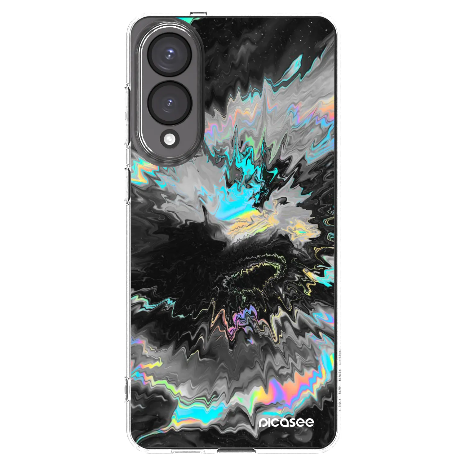 Picasee Samsung Galaxy S25 Edge 5G Hülle - Transparentes Silikon - Magnetic