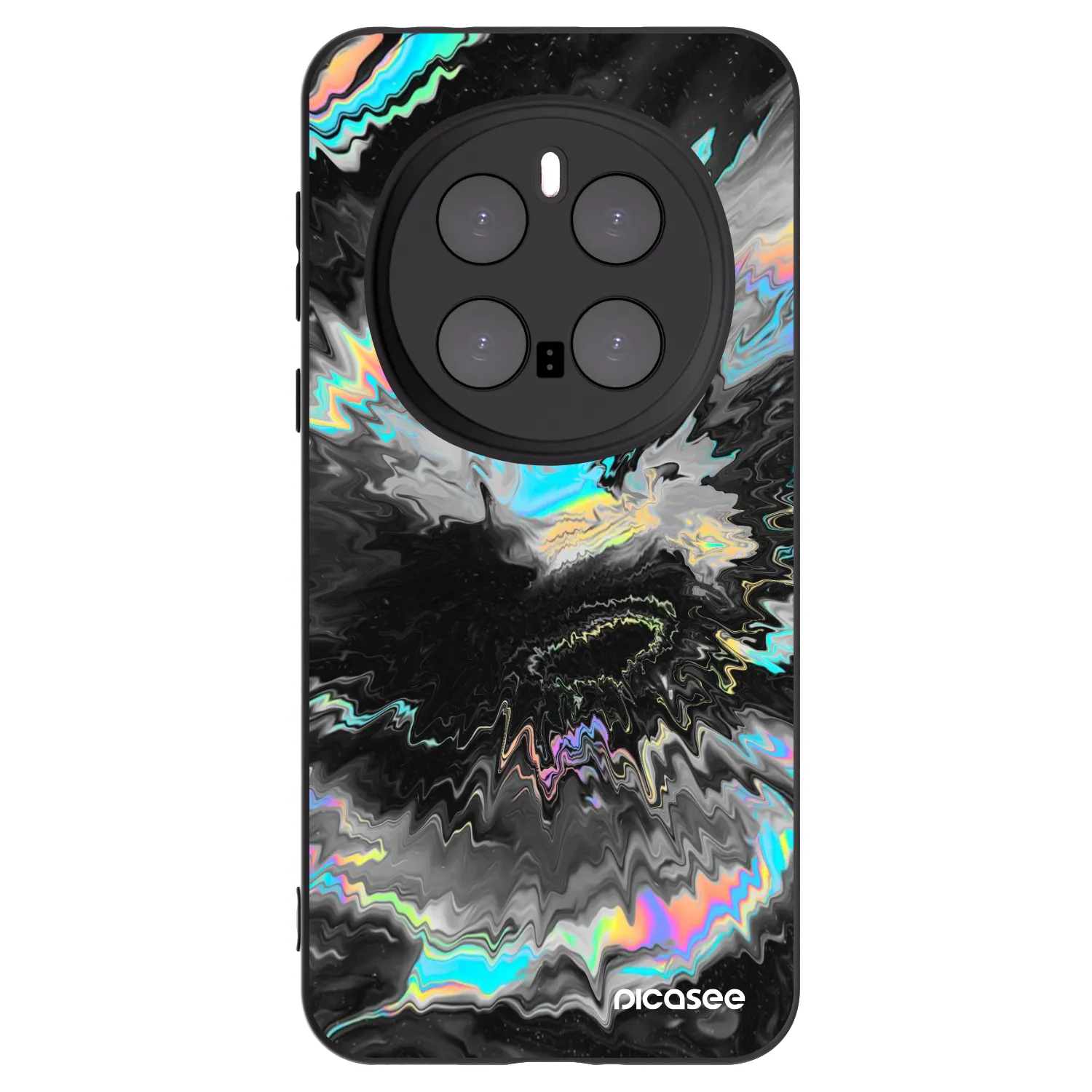 Picasee Honor Magic7 Pro 5G Hülle - Schwarzes Silikon - Magnetic