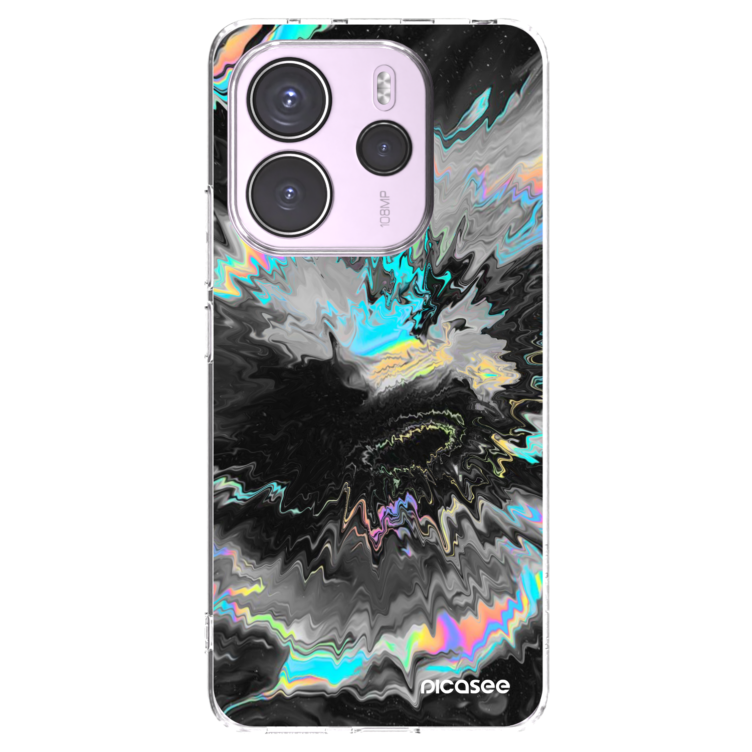 Picasee Xiaomi Redmi Note 14 4G Hülle - Transparentes Silikon - Magnetic