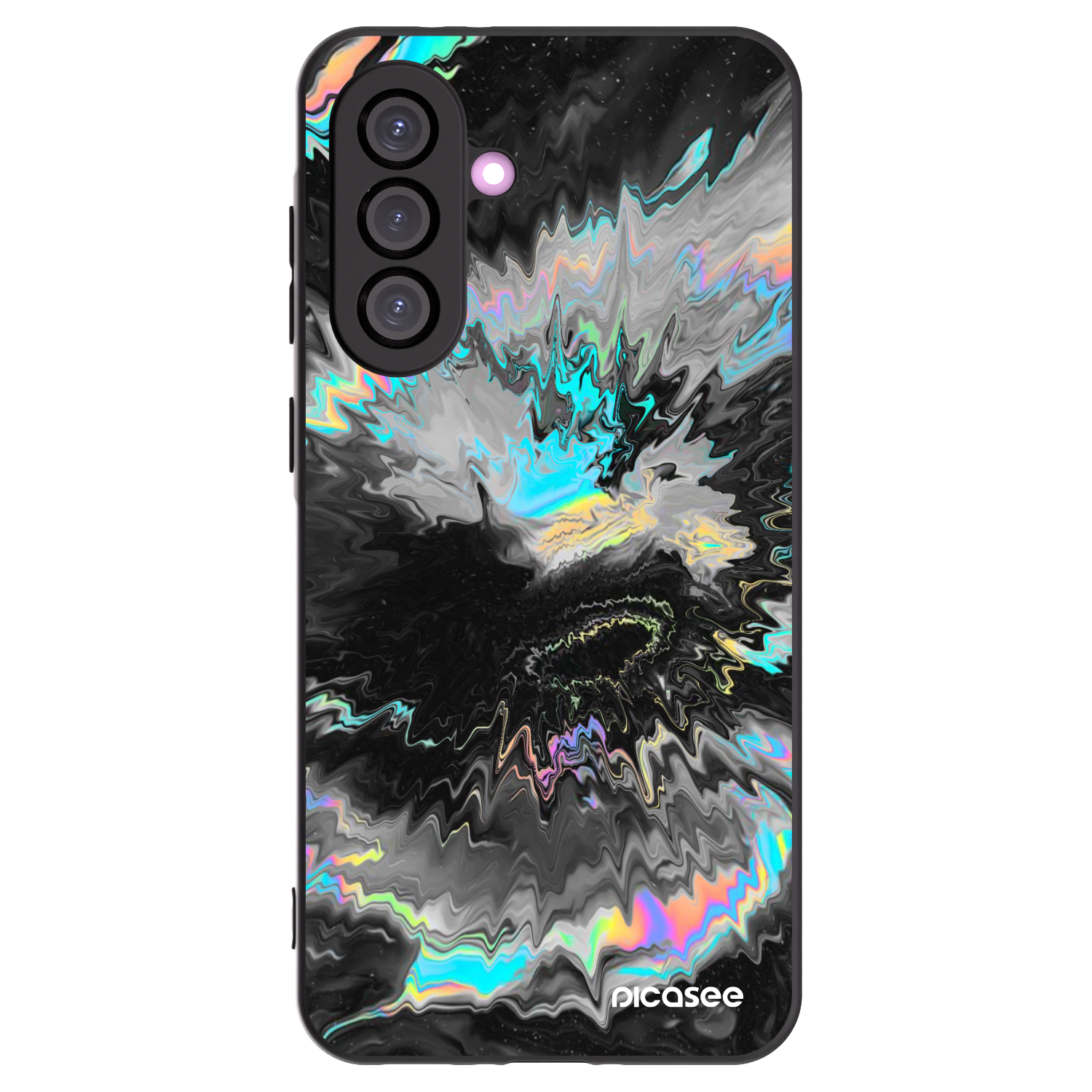 Picasee Samsung Galaxy A36 5G Hülle - Schwarzes Silikon - Magnetic