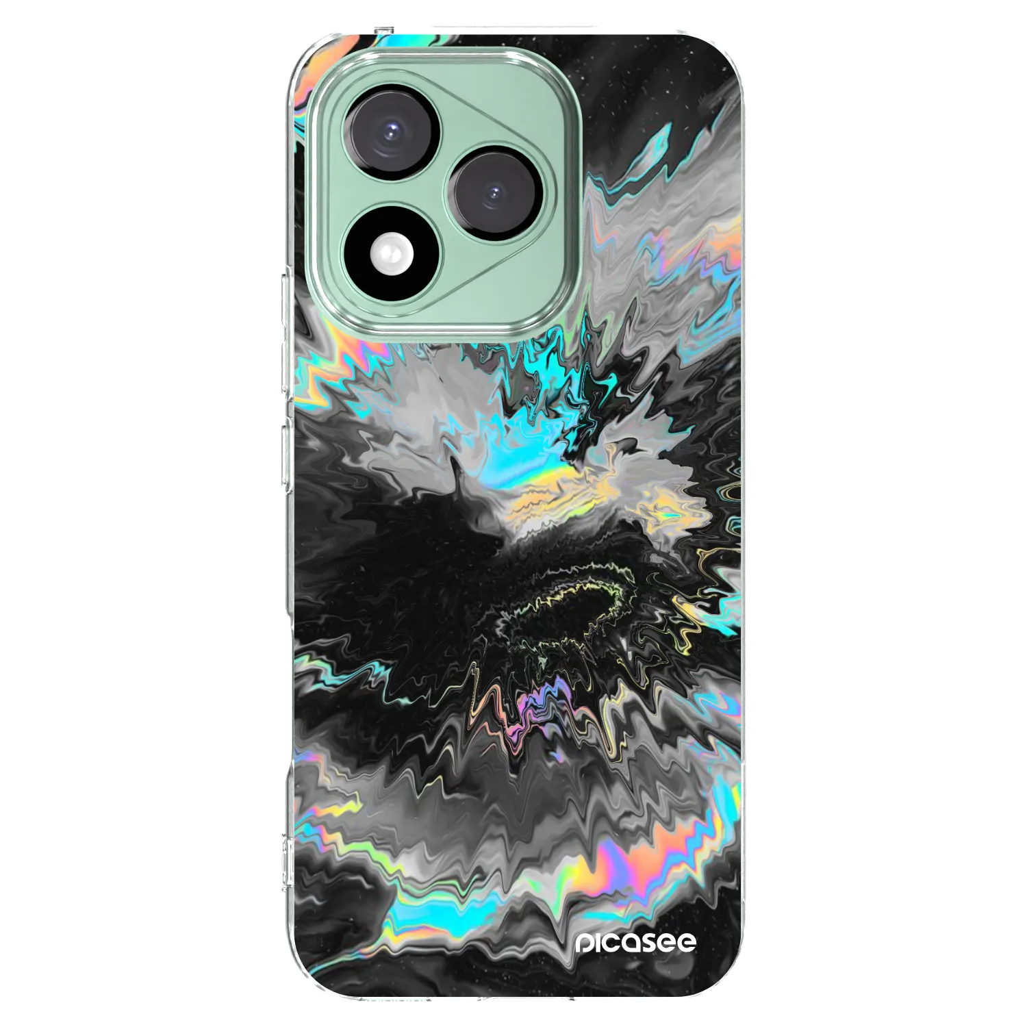 Picasee Honor 400 Lite 5G Hülle - Transparentes Silikon - Magnetic