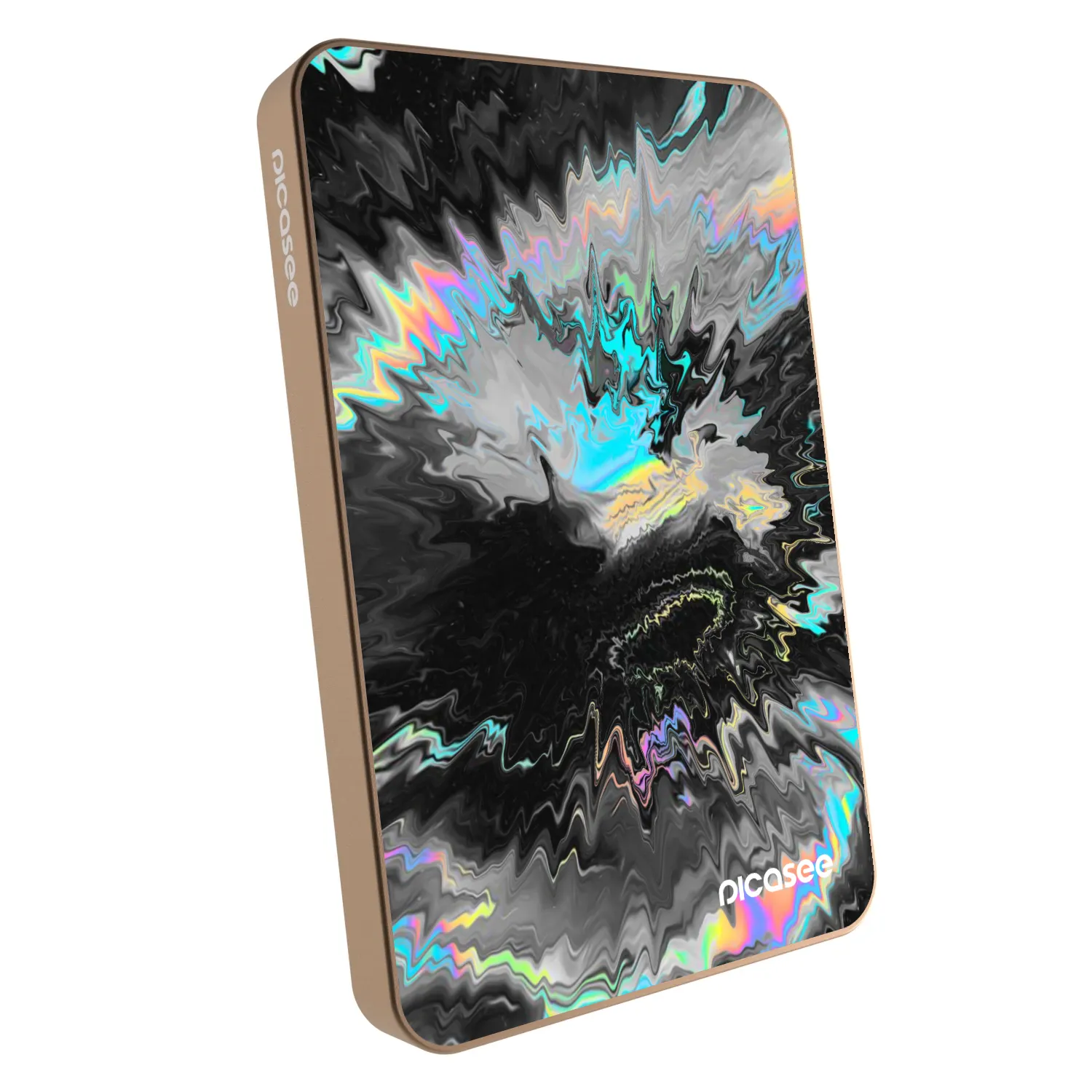 Picasee Powerbank mit MagSafe 5 000 mAh Golden - Magnetic
