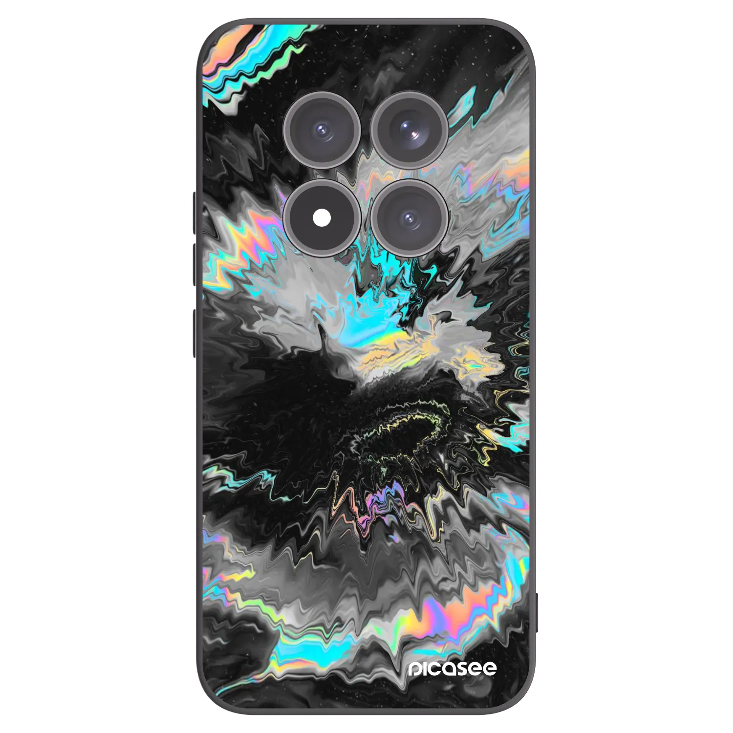 Picasee Xiaomi Redmi Note 15 Pro+ Hülle - Schwarzes Silikon - Magnetic