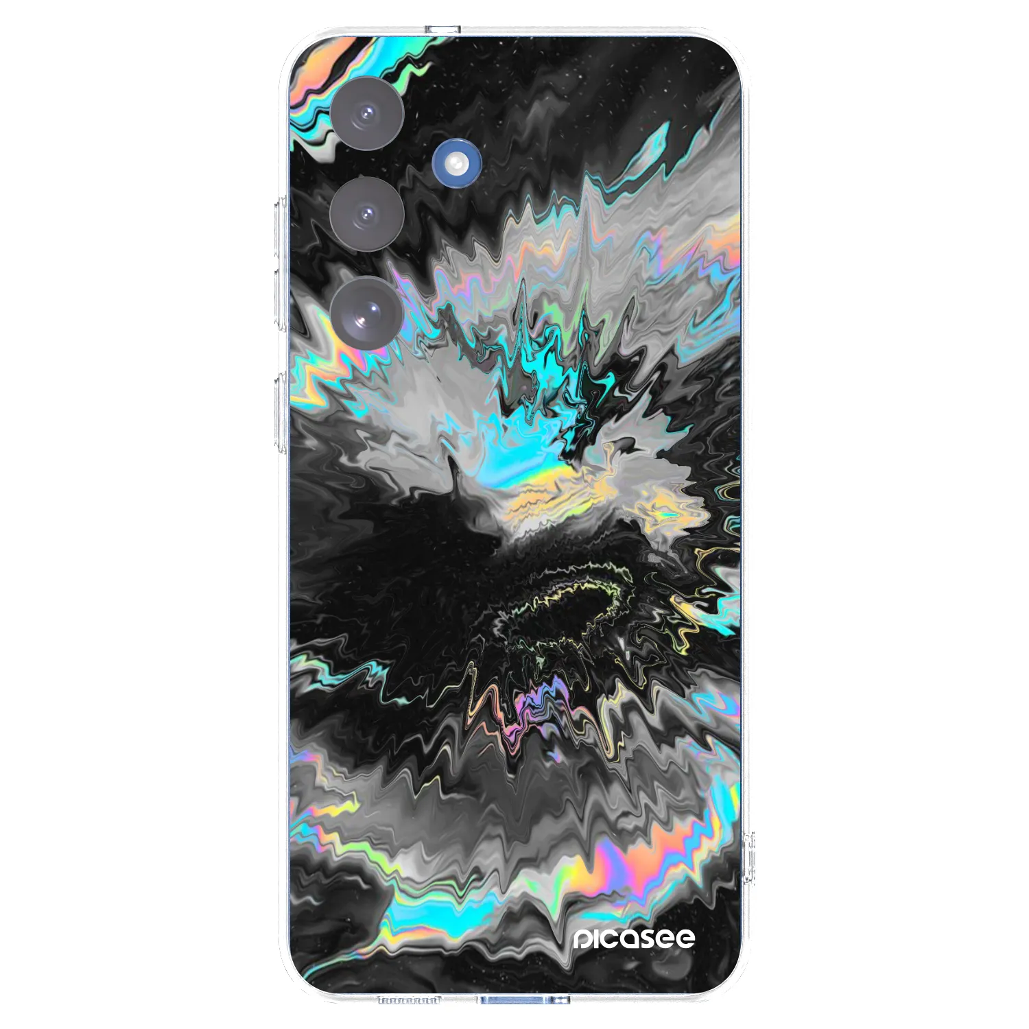 Picasee Samsung Galaxy S25 FE 5G Hülle - Transparentes Silikon - Magnetic